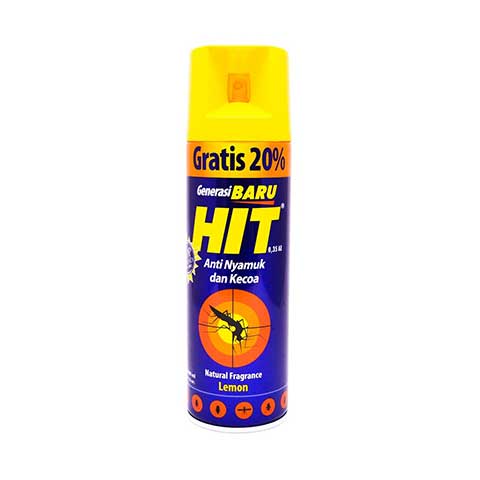 HIT AEROSOL LEMON 2X400 ML